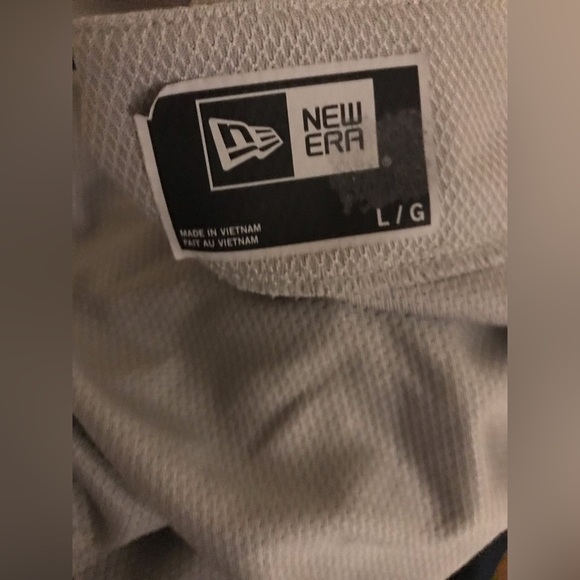 NEW era men diamond era jacguard moisture wicking short sleeve jersey size large - Picture 9 of 10